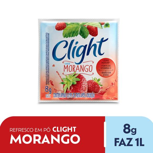 Refresco-Em-Po-Clight-Sem-Acucar-Morango-Caixa
