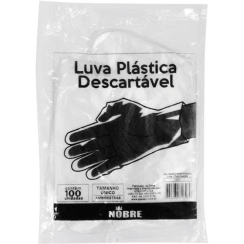 Luva-de-Plastico-Descartavel-Nobre-100-Unidades