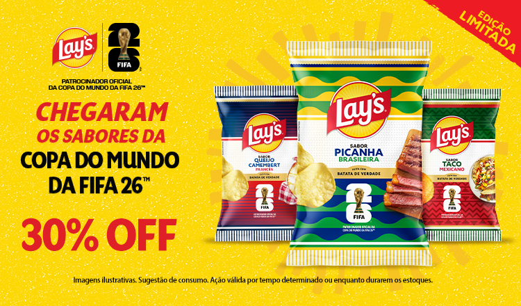 Pepsico Ruffles até 26/07