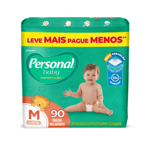 Fralda-Personal-Baby-Protect-e-Sec-Tamanho-M-Leve-Mais-Pague-Menos-Com-90-Fraldas