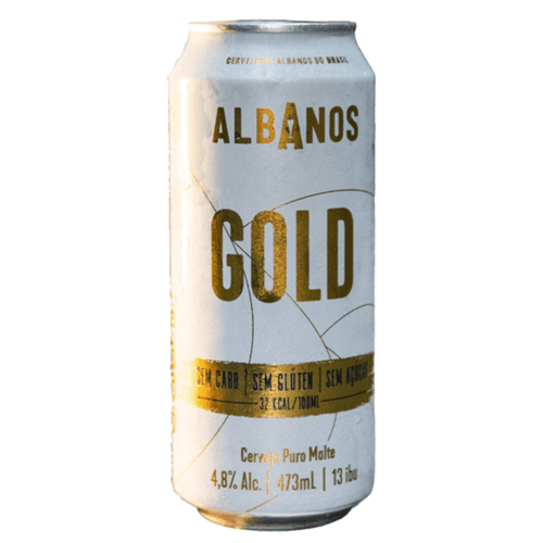 CERVEJA-ALBANOS-GOLD-PURO-MALTE-473ML-LT-SEM-CARB|SEM-GLUTEN|SEM-ACUCAR