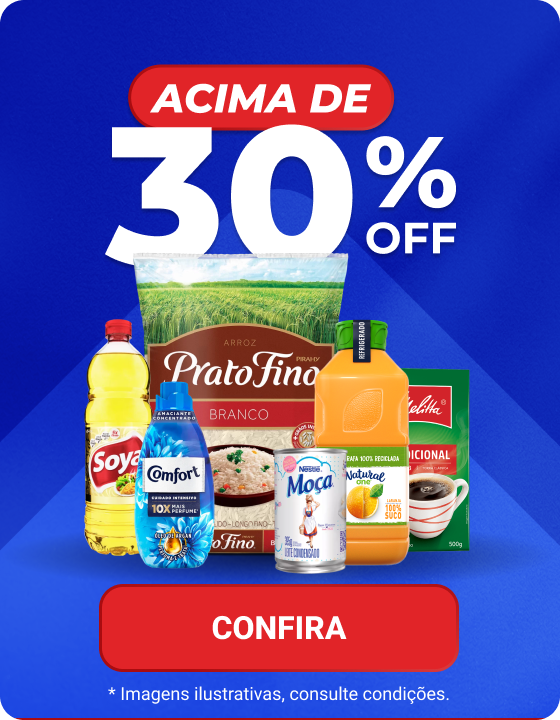 Banner - desconte de ate 30%