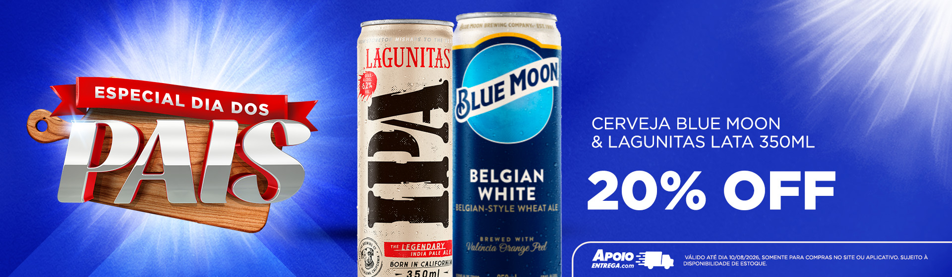 cerveja blue e lagunitas 10/08