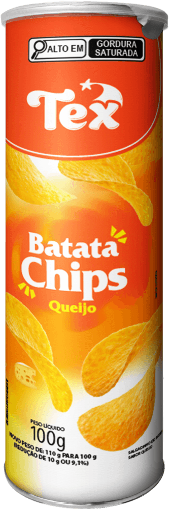 Batata Tex Tubo Queijo 100g