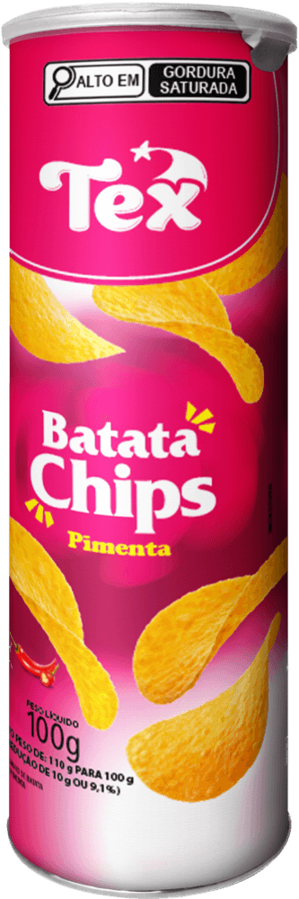 Batata Tex Tubo Picante 100g