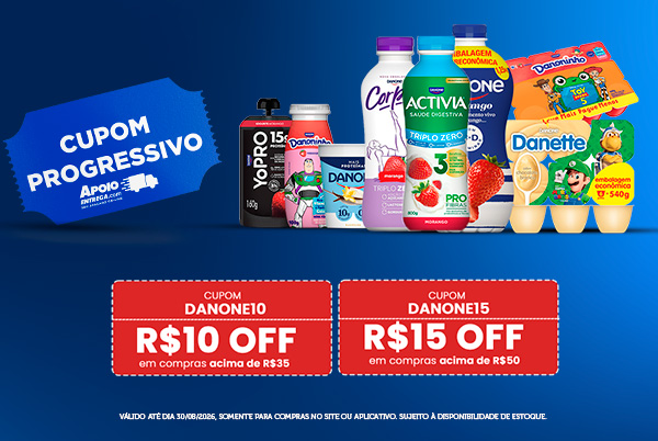 cupom Danone 30/08