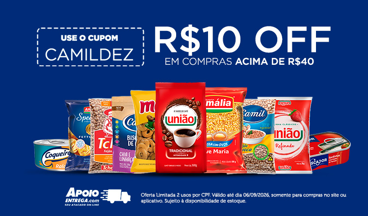 Cupom Camil 06/09