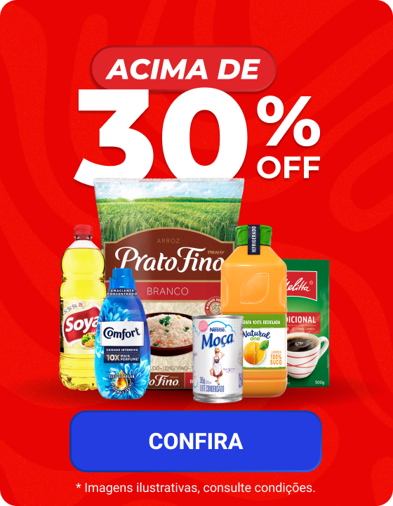 Banner - desconte de ate 30%