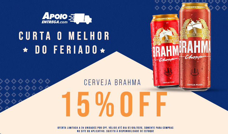 Cerveja Brahma 07/09