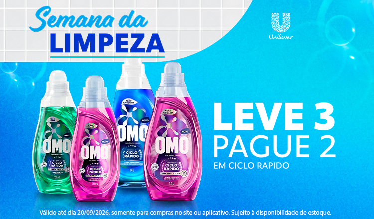 Lava roupa omo 20/09