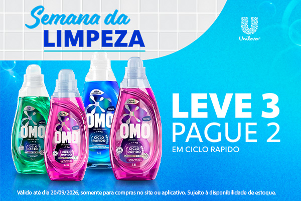 Lava roupa omo 20/09