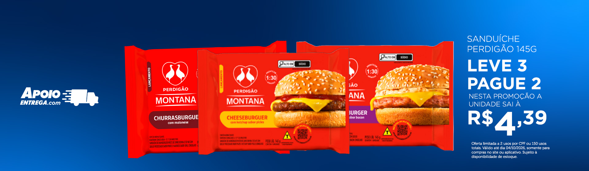 Hamburguer perdigao 27/09