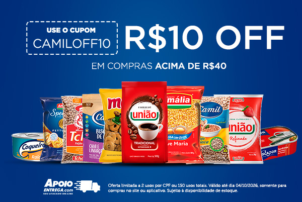 Cupom Camil 04/10