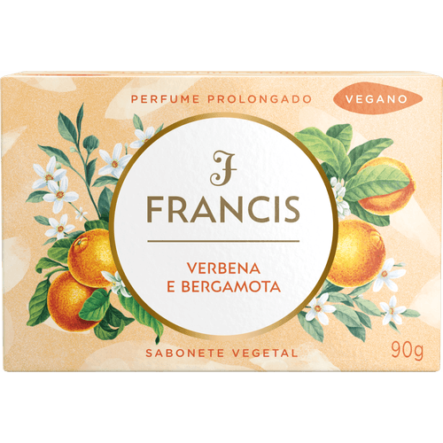 Sabonete-em-Barra-Vegetal-Verbena-e-Bergamota-Francis-Caixa-90g