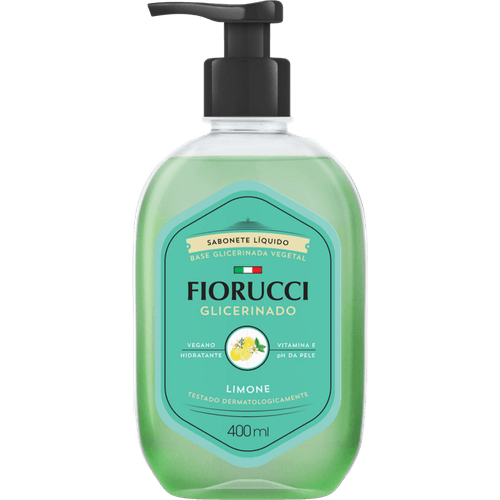 Sabonete-Liquido-Base-Glicerinado-Vegetal-Limone-Fiorucci-Frasco-400ml