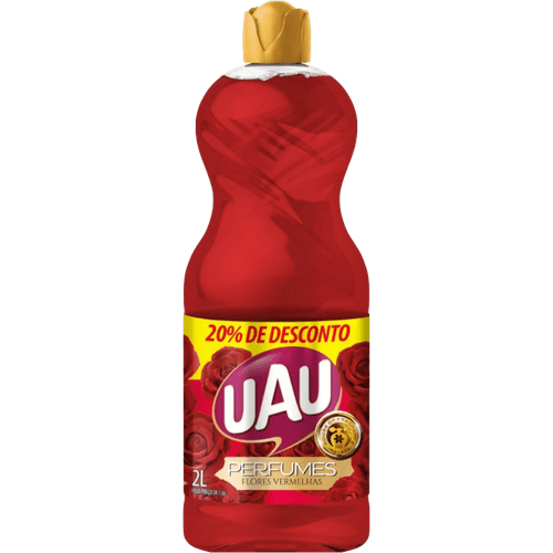 Limpador-Perfumado-Flores-Vermelhas-Uau-Perfumes-Frasco-2l-Gratis-20--de-Desconto