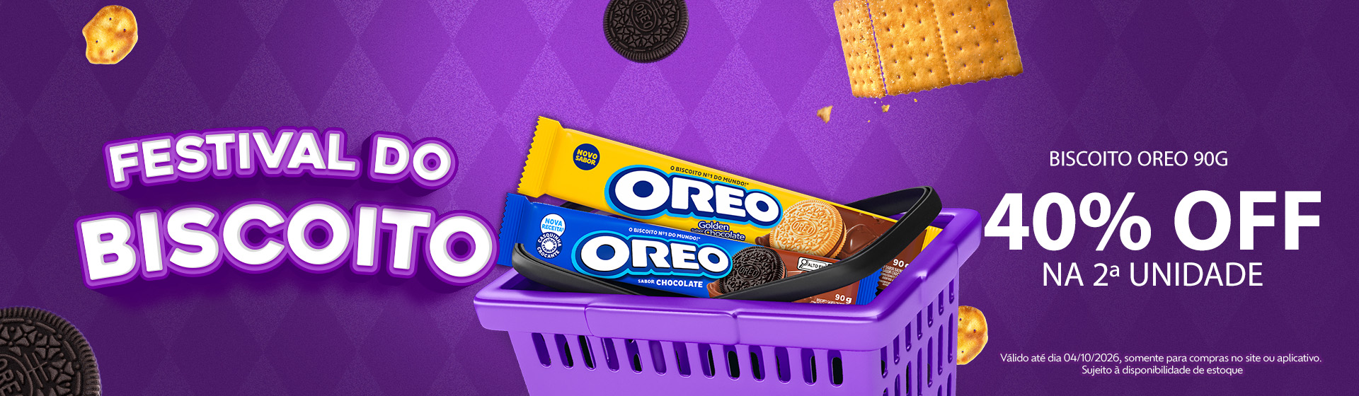 Biscoito Oreo 28 a 04/10