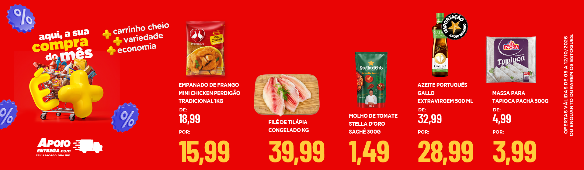 Folheto Semanal Banner Um