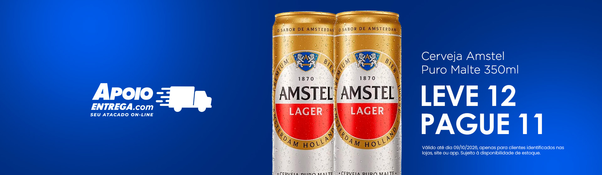 Cerveja Amstel 09/10