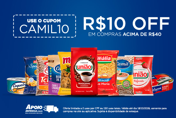 Cupom Camil 18/10