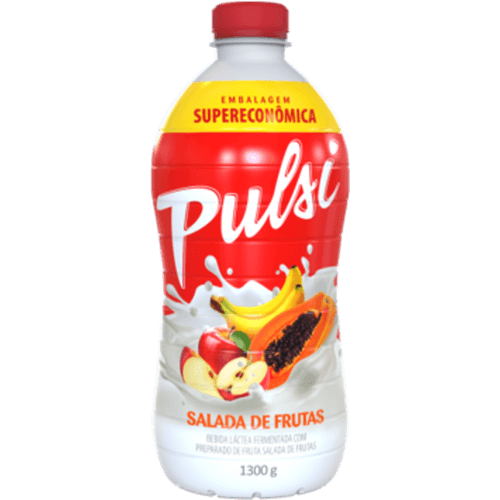 Bebida-Lactea-Fermentada-com-Preparado-de-Fruta-de-Salada-de-Frutas-Pulsi-Garrafa-11kg-Embalagem-Supereconomica