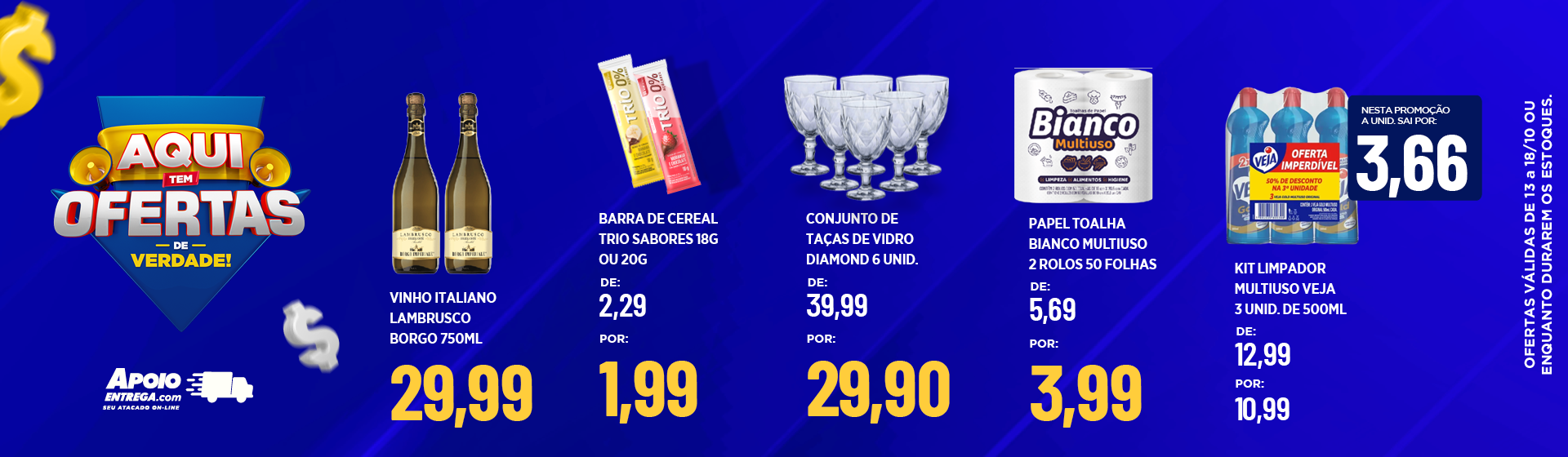 Folheto Semanal Banner Um