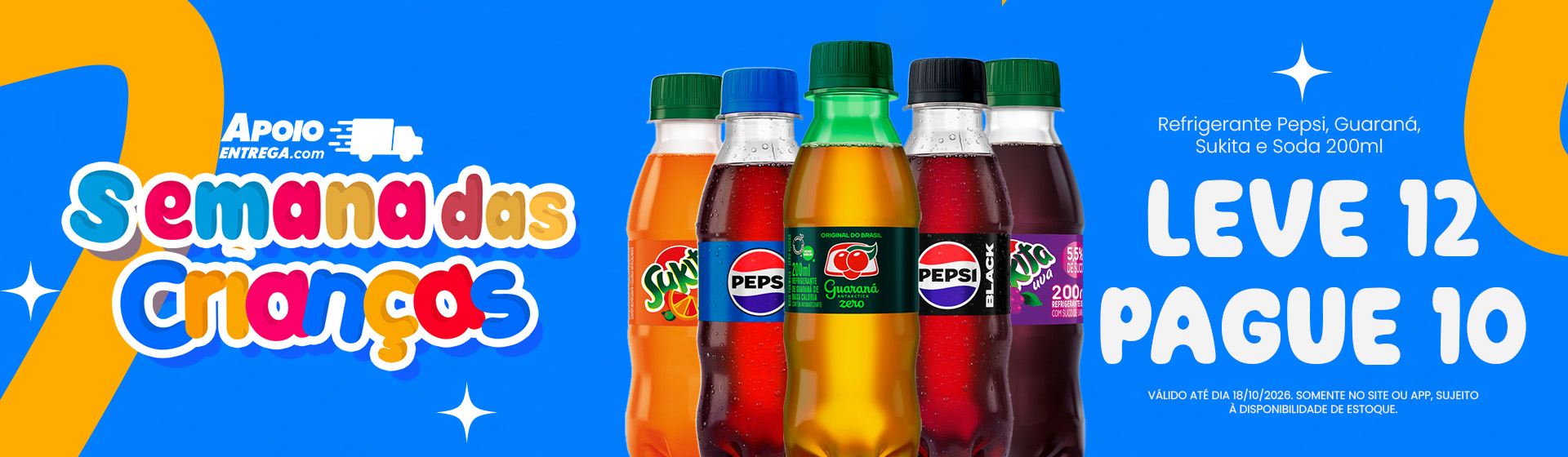 Refrigerante Pepsi 18/10