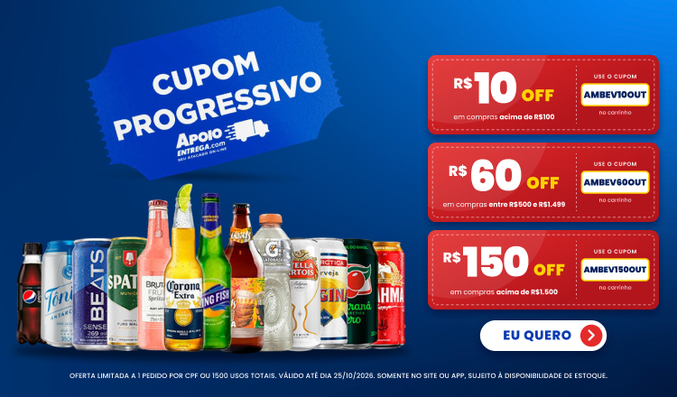 Cupom ambev 25/10