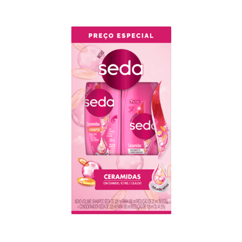 Kit-Seda-Ceramidas-Shampoo-300ml---Condicionador-190ml