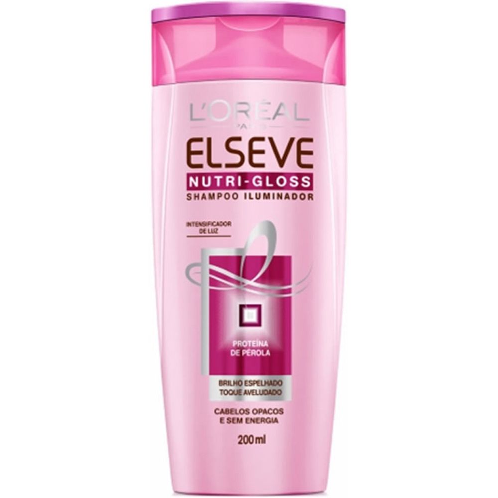 Shampoo Loréal Paris Elséve Nutri Gloss 200 ml Apoio Entrega V2