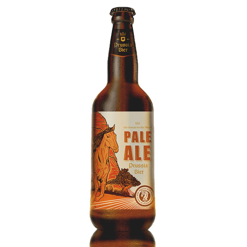 Cerveja Prussia Pale Ale Lager Garrafa 500 ml Apoio Entrega V2