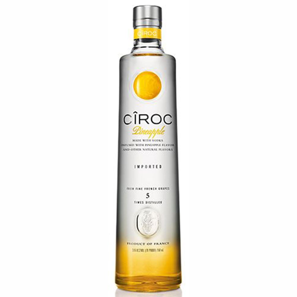 Vodka Ciroc 750mlgf Pineapple Apoio Entrega