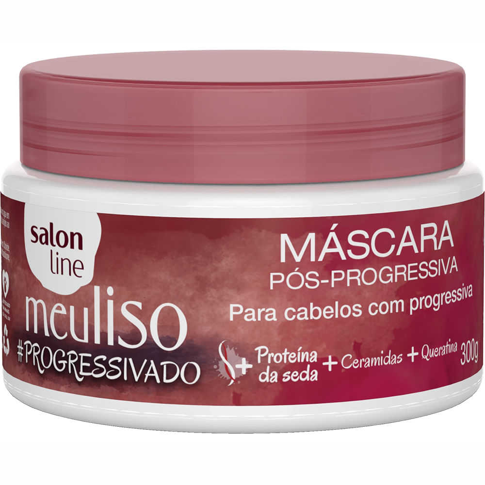 Máscara para Cabelo Salon Line mliso 300gpt progressivado Apoio Entrega V2