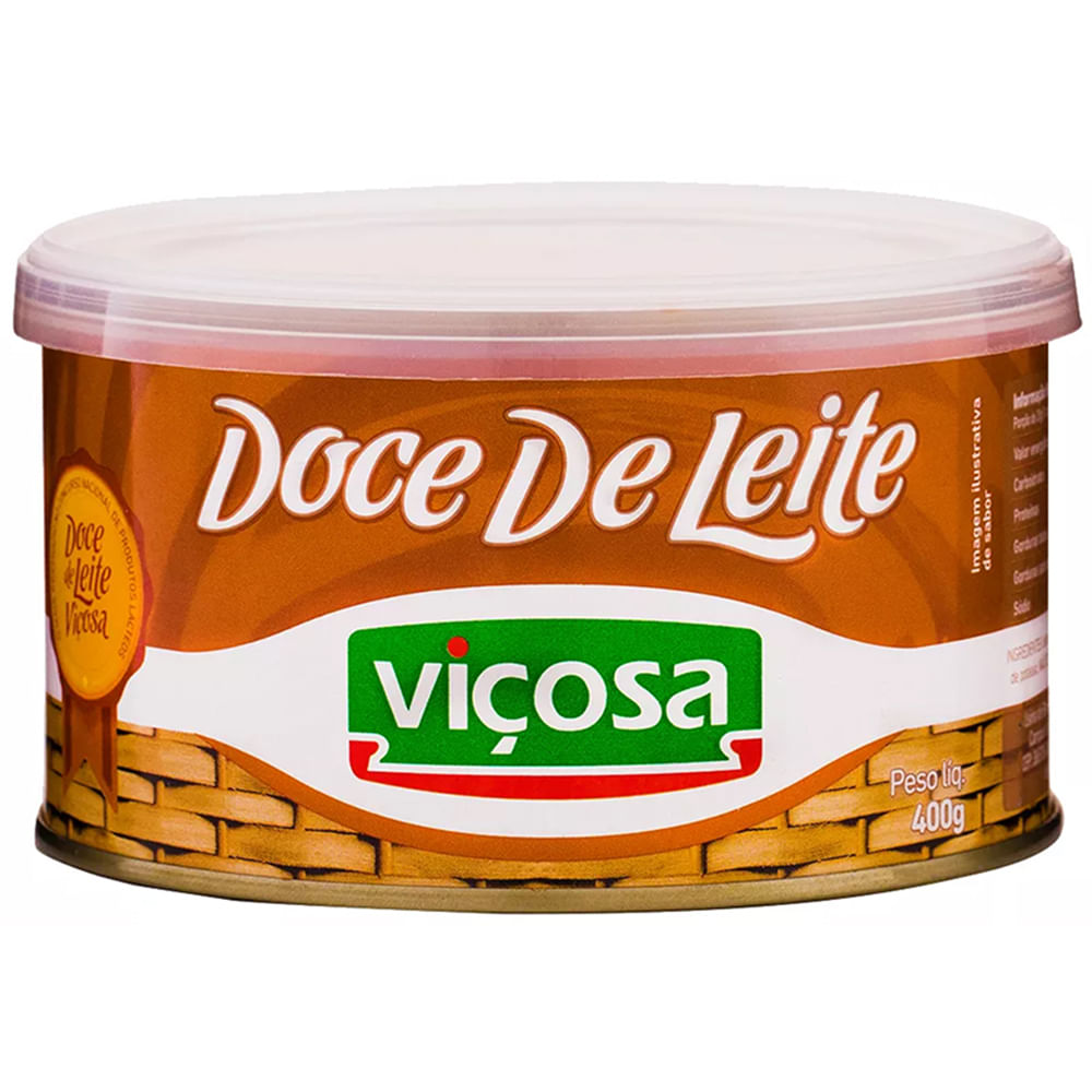 Doce de Leite Viçosa Tradicional Lata 400g