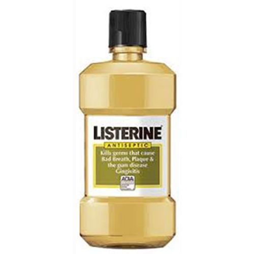 Antisséptico Bucal Listerine Golden 250 ml Apoio Entrega V2
