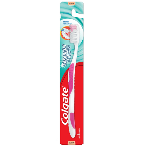 escova-dental-colgate-essencial-clean-macia-unidade