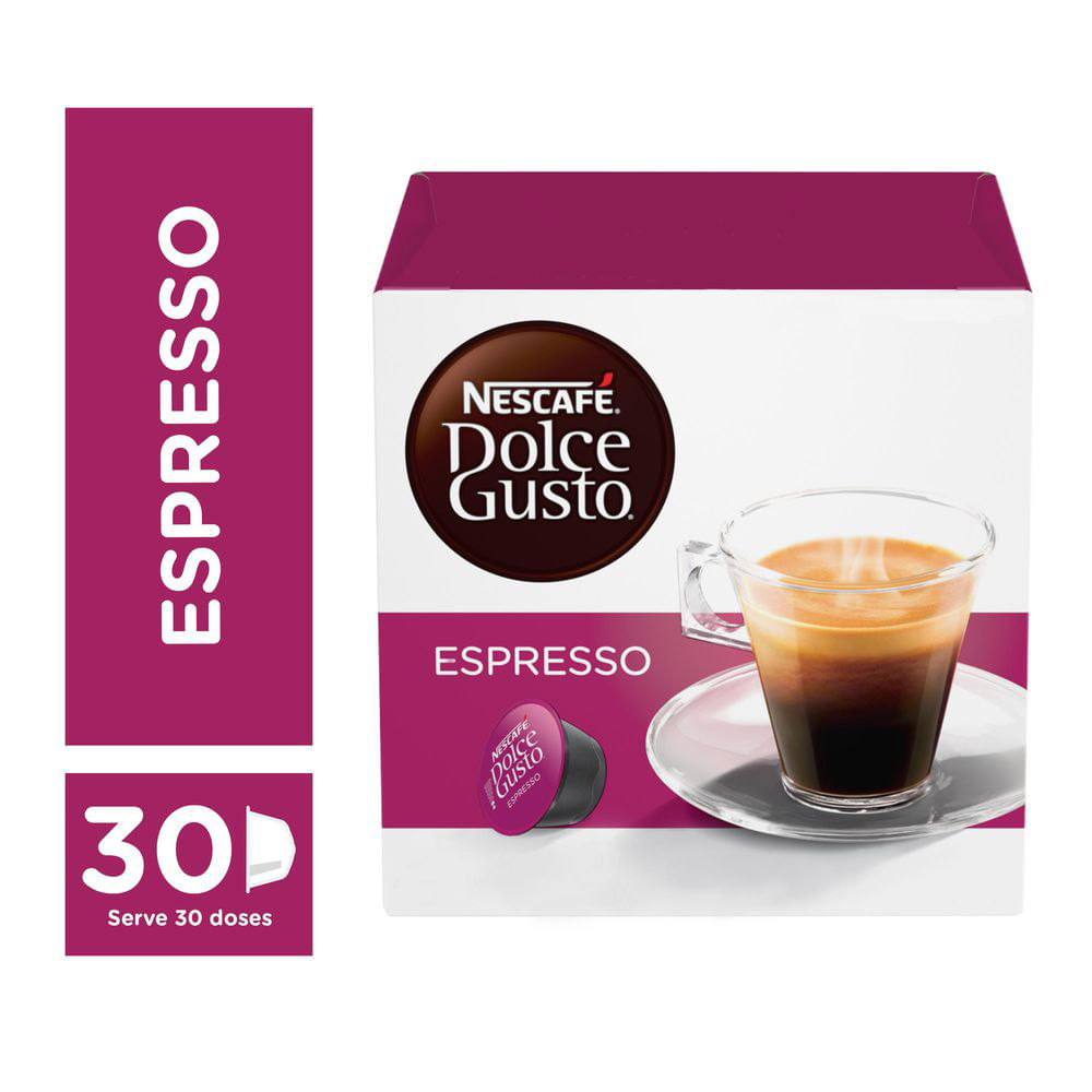 Café em Cápsula NESCAFÉ DOLCE GUSTO Espresso 30 Cápsulas