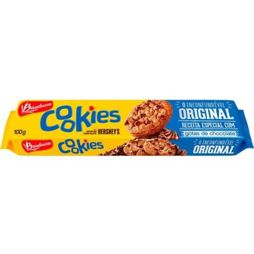Biscoito-Bauducco-Cookies-Original-100g Biscoito-Bauducco-Cookies-Original-100g