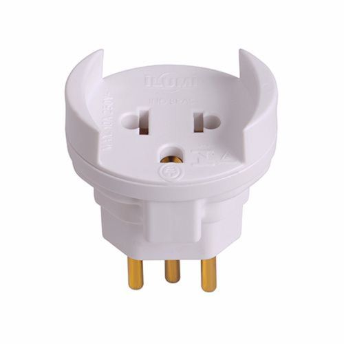 Pino-Adaptador-Ilumi-2P-T-10A-250V Pino-Adaptador-Ilumi-2P-T-10A-250V