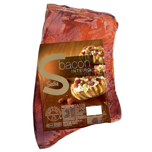 Bacon Inteiro Defumado Sadia 500g