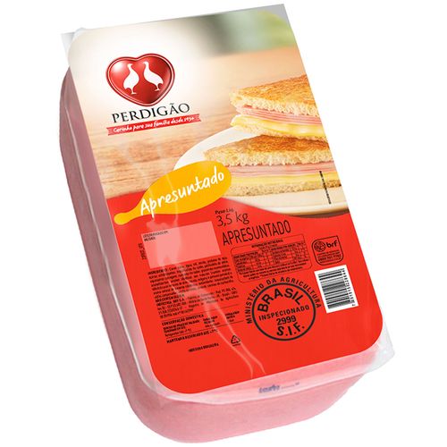 Apresuntado Perdigão Peça 1Kg Apresuntado Perdigão Peça 1Kg