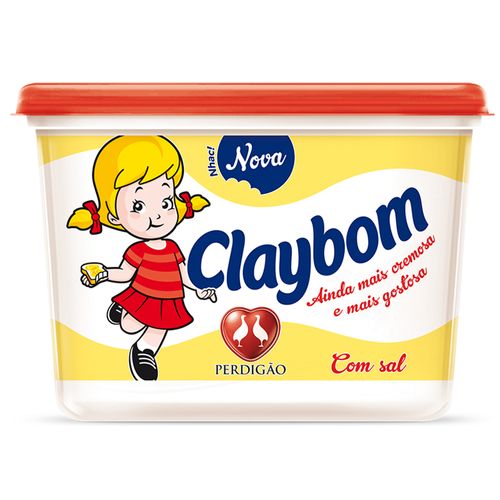 Margarina Cremosa com Sal Claybom Pote 500g