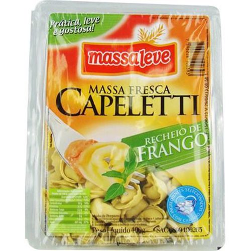 Cappeletti Massa Leve Frango 400 g