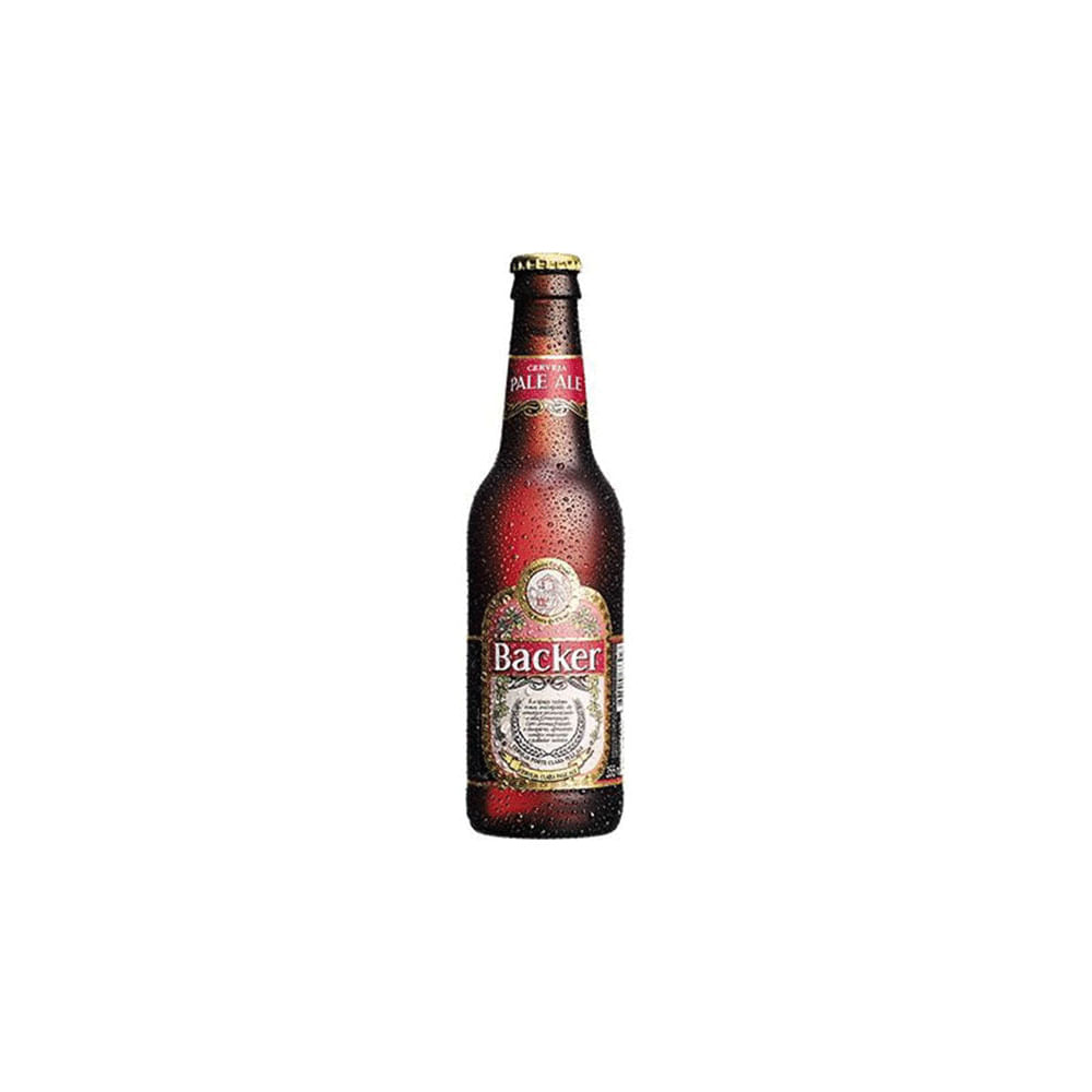 Cerveja Backer Pale Ale Long Neck 355 ml Embalagem com 6 Unidades