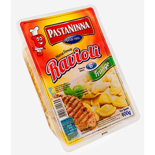 Ravioli Fresco Pastaninna Frango 400g Ravioli Fresco Pastaninna Frango 400g