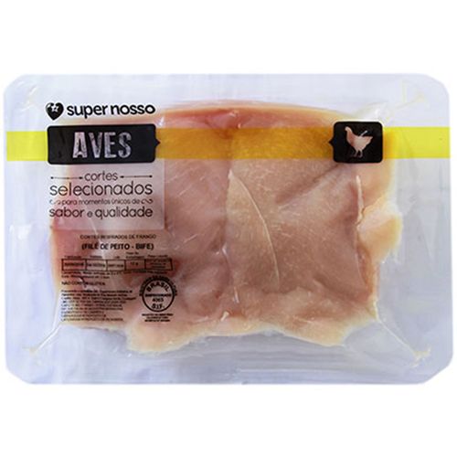 Filé De Peito De Frango Bife Resfriado 1Kg