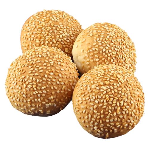 Mini Pão de Hambúrguer Artesanal Super Nosso com Gergelim 180g Mini Pão de Hambúrguer Artesanal Super Nosso com Gergelim 180g