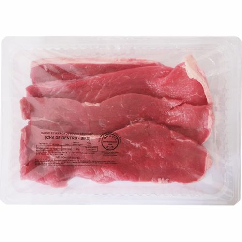 Chã De Dentro Bovino Para Bife 1Kg Chã De Dentro Bovino Para Bife 1Kg