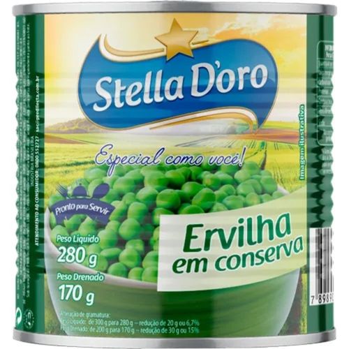 Ervilha em Conserva Stella D'oro Lata 170g