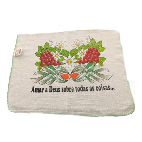 Pano de Prato Overloque Silkado 46cm x 62cm Pano de Prato Overloque Silkado 46cm x 62cm